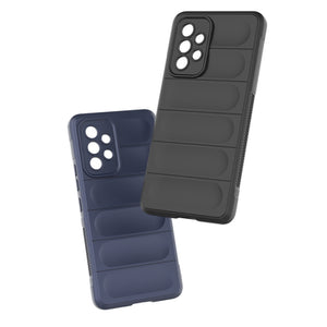 Magic Shield Case for Samsung Galaxy A53 5G flexible armored cover dark blue