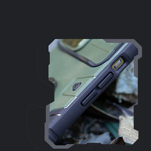 Nillkin CamShield Armor Pro Magnetic Case iPhone 14 Pro Magnetic MagSafe Cover with Camera Protector Blue