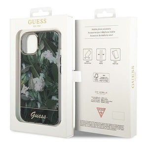 Guess GUHCP14MHGJGHA iPhone 14 Plus 6.7" green/green hardcase Jungle Collection