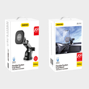 Dudao magnetic car phone holder with telescopic arm black (F6Max)