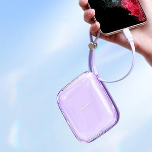 Joyroom JR-L005 10000mAh Lightning USB-A Power Bank - Purple