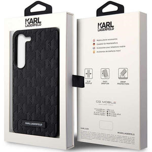 Karl Lagerfeld KLHCS23MSAKLHPK S23+ S916 hardcase black/black Saffiano Mono Metal Logo