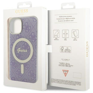 Guess GUHMP14MH4STU iPhone 14 Plus 6.7" purple/purple hardcase 4G MagSafe