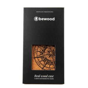 Bewood Traveler Merbau wooden case for iPhone 15 Pro