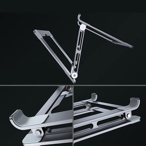 Tech-Protect ULS400 universal foldable stand for laptops up to 17" - gray