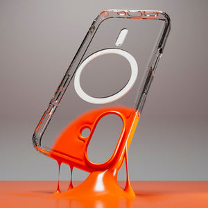 SBS Extreme Mag D3O MagSafe iPhone 16 Case - Transparent