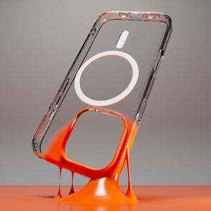 SBS Extreme Mag D3O MagSafe Case for iPhone 16 Pro Max - Transparent