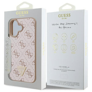 Guess New 4G Triangle iPhone 16 Case - White