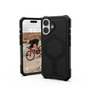 UAG Essential Armor Magsafe iPhone 16 Case - Black