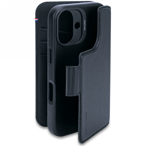 Decoded Leather Detachable Wallet MagSafe Case with Wallet for iPhone 16 - Blue