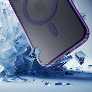 3mk Frosty MagCase Purple Case for Apple iPhone 13 - purple