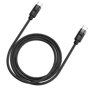 Orico CDX 60W 3A Power Delivery USB-C - USB-C 1m Cable - Black
