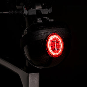 Rockbros Rigid Hard Shell Compact Saddle Bag 0.4l - Black