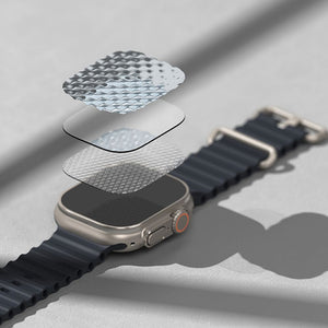 Ringke Easy Slide Tempered Glass for Apple Watch Ultra 1/2 49mm - Clear