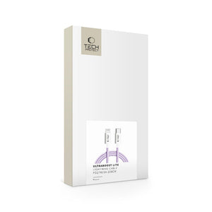 Tech-Protect Ultraboost Lite Lightning Cable PD60W/3A 2m - Purple