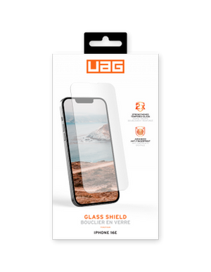 UAG Glass Shield for iPhone 16e