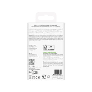 Puro TPE 20W USB-C - Lightning Cable 3m - White