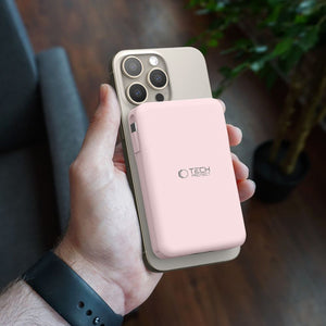 Powerbank Tech-Protect PB31 LifeMag MagSafe 10000 mAh - pink