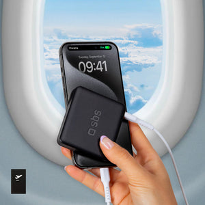 Powerbank SBS NanoTube 5000 mAh High-Density - black