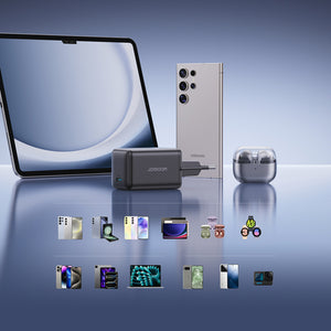 Ładowarka sieciowa Joyroom JR-TCG18 65W 1 x USB-C (wtyczka EU) - czarna