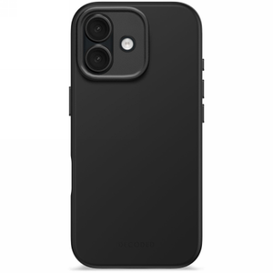 Decoded AntiMicrobial Silicone Backcover MagSafe case for iPhone 17 - black
