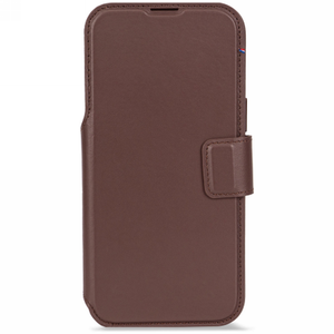 Decoded Leather Detachable Wallet Case with MagSafe for iPhone 17 Pro - Brown