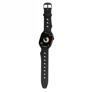 Decoded Silicone Ares Splice Band for Apple Watch 40/41/42mm - Black