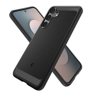 Spigen Rugged Armor Case for Samsung Galaxy S25 FE - Matte Black