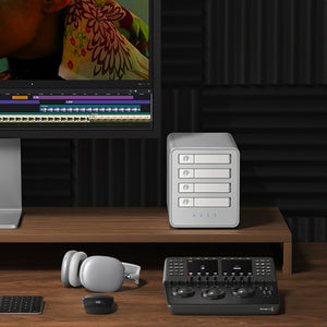 Orico 8848U4 DAS Series 4-Bay M.2 NVMe SSD Disk Array - White