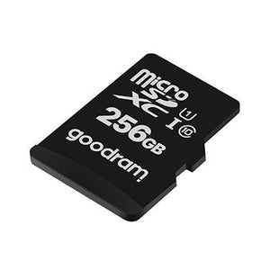 Goodram Microcard 256 GB micro SD XC UHS-I class 10 memory card, SD adapter (M1AA-2560R12)