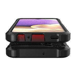 Hybrid Armor Case Tough Rugged Cover for Samsung Galaxy A32 5G golden