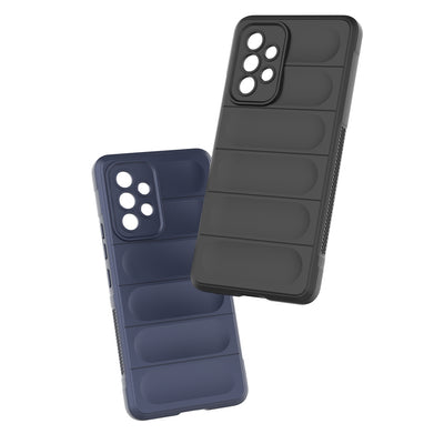 Magic Shield Case for Samsung Galaxy A53 5G flexible armored cover dark blue