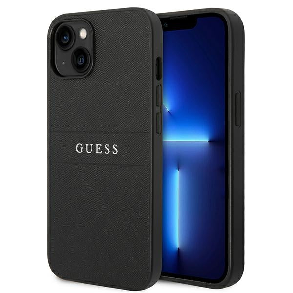 Guess Saffiano Strap Case for iPhone 14 Plus
