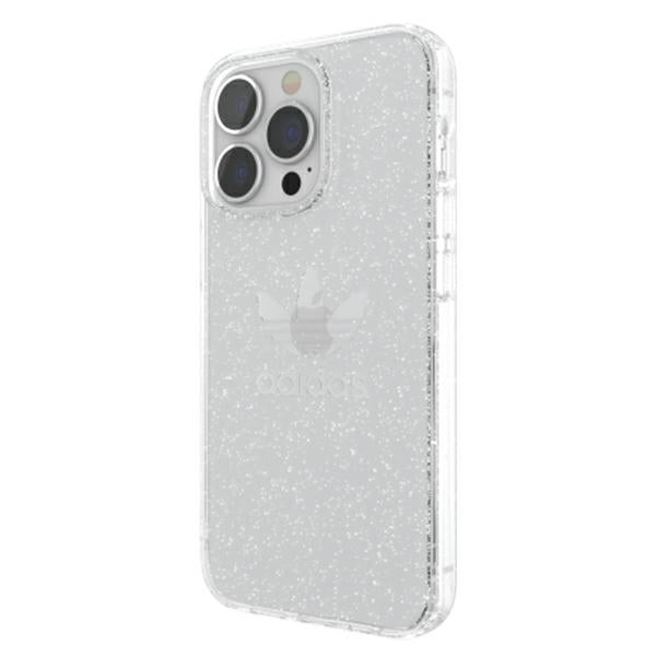 Adidas OR Protective Clear Case Glitter for iPhone 13 Pro / iPhone 13 - Transparent Silver