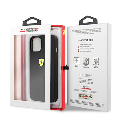 Ferrari FESSIHCP13MBK iPhone 13 6.1" black/black hardcase Silicone