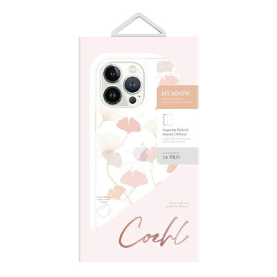 Uniq Coehl Meadow case for iPhone 14 Pro - pink
