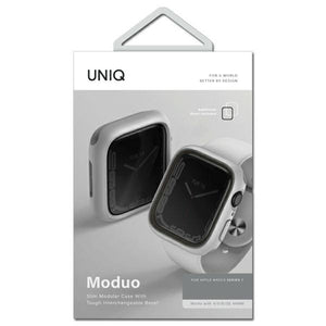 Uniq Moduo case for Apple Watch 4/5/6/7/8/SE/SE2 40/41mm - chalk gray