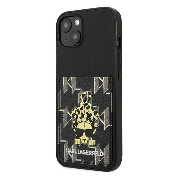 Karl Lagerfeld Karlimals Cardslot case for iPhone 13 - black