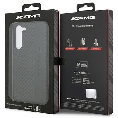 AMG AMHCS23MBLSCA S23+ S916 black/black hardcase Carbon Stripe&amp;Embossed