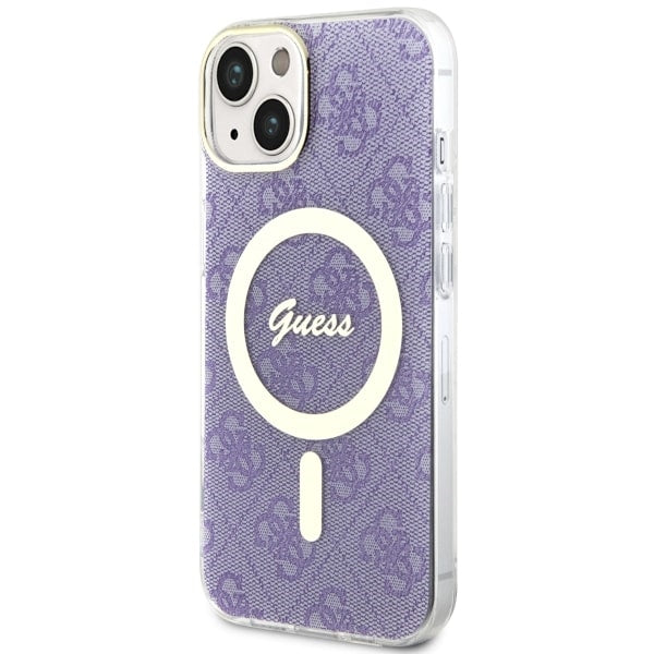 Guess GUHMP14MH4STU iPhone 14 Plus 6.7" purple/purple hardcase 4G MagSafe