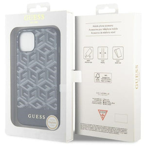 Guess GUHMP14SHGCFSEK iPhone 14 6.1" black/black hardcase GCube Stripes MagSafe
