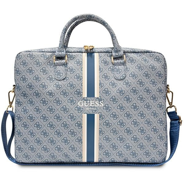 Guess 4G Printed Stripes bag for a 16" laptop