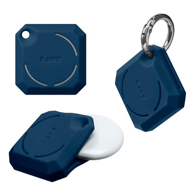 LAUT Huex Gems - protective case for AirTag (navy)