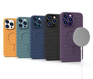 MagSafe Woven Case for iPhone 13 Pro - purple