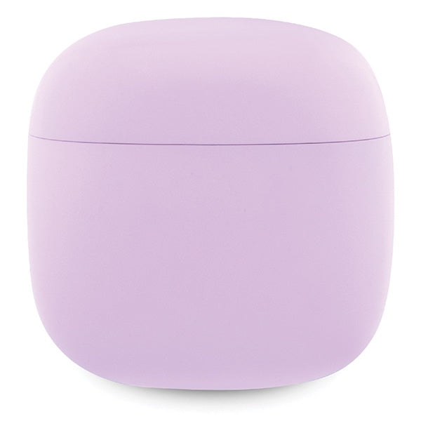 Guess GUTWST26PSU TWS Bluetooth headphones + docking station - purple Classic EST Logo