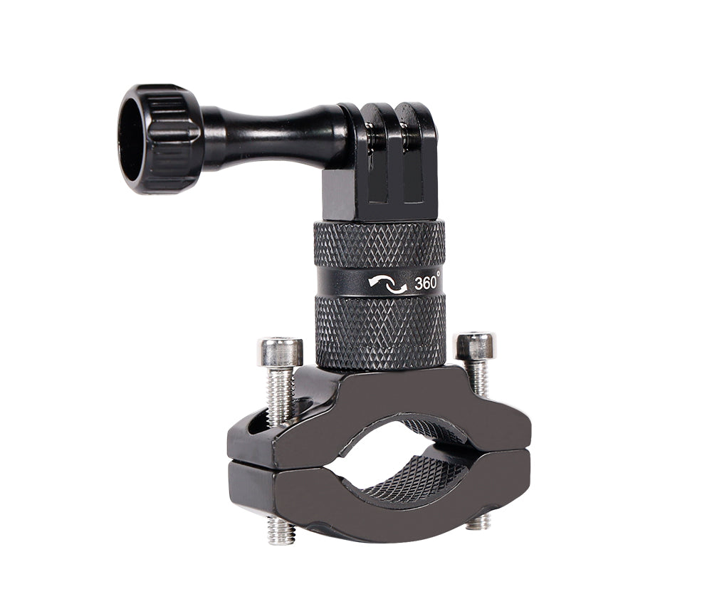 Sports camera holder for a bicycle