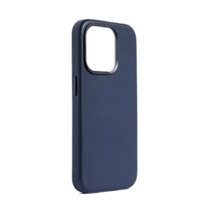 Decoded Leather Case with MagSafe for iPhone 15 Pro Max - blue