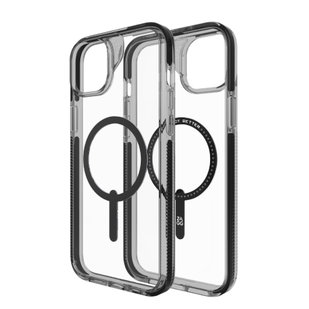 ZAGG Santa Cruz Snap case with MagSafe for iPhone 15 Pro Max - black