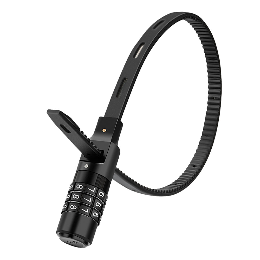 Rockbros 3240001001 bicycle lock for 0.5 m combination - black