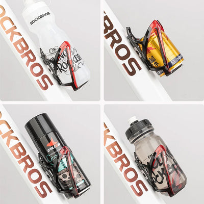 Rockbros FK338 Bike Bottle Holder - Black and Red